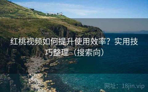 红桃视频如何提升使用效率？实用技巧整理（搜索向）