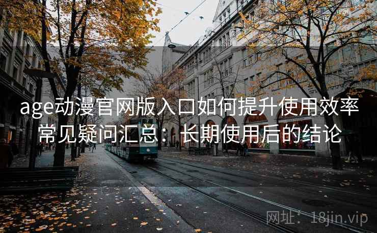 age动漫官网版入口如何提升使用效率常见疑问汇总：长期使用后的结论